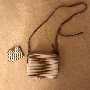 Fossil Crossbody with matching card holder